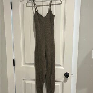 Zara fuzzy jumpsuit